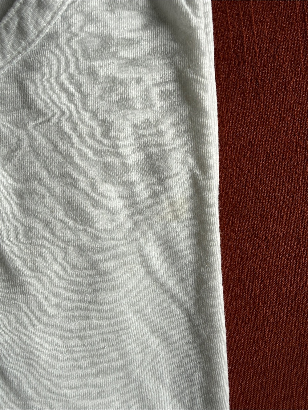 Banana Republic Men's White Henley Short-Sleeve Shirt - Picture 3 of 3